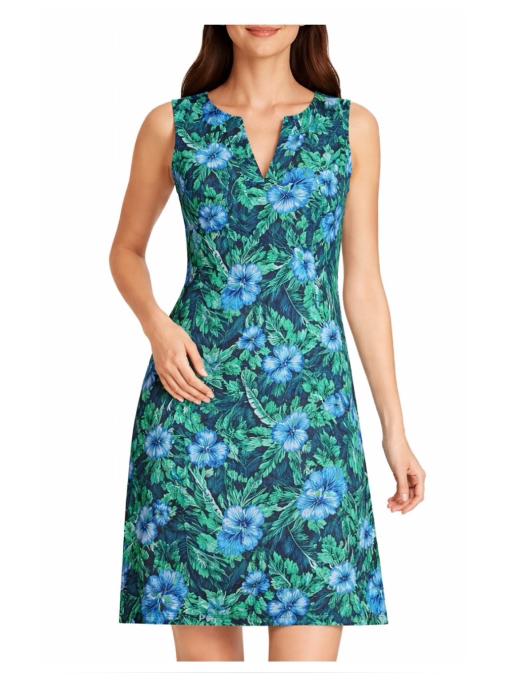 Lands End Sleeveless Dress